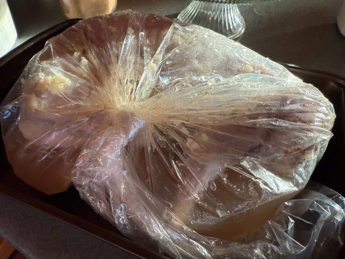Brining a whole rabbit